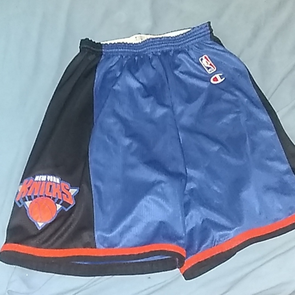 Vintage men's Champion New York Knick shorts